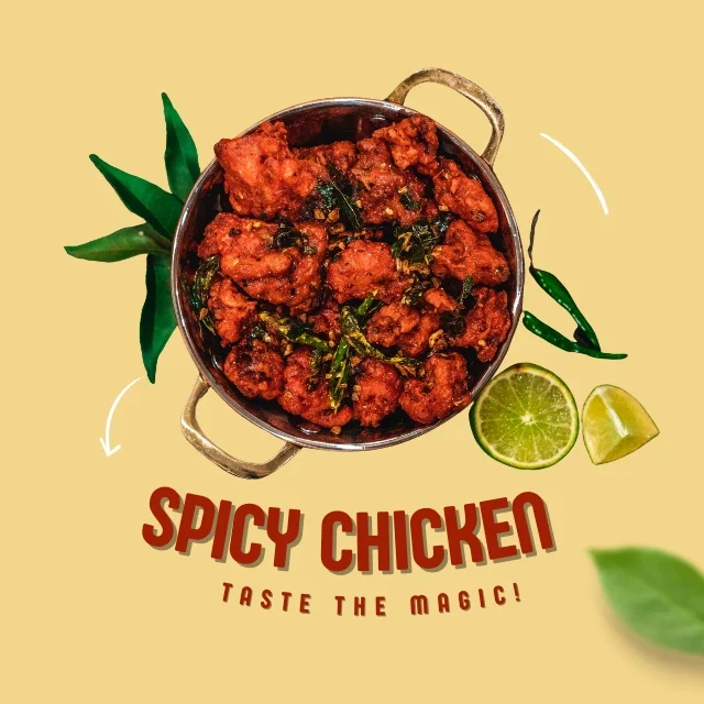 spicy chicken - desi hangout