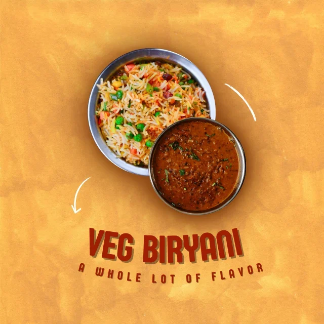 veg briyani - desi hangout